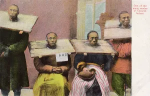 Restriction: Chinese punishment - Wearing the Cangue