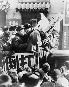 Maos: Chinese Red Guards publicly parade their ?