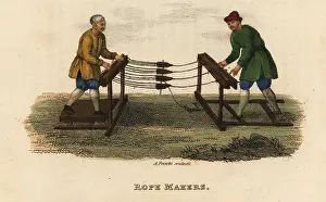 Freschi: Chinese rope makers, Qing Dynasty