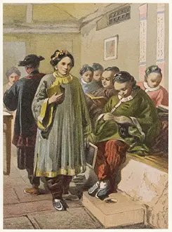 Slates: CHINESE SCHOOLGIRLS