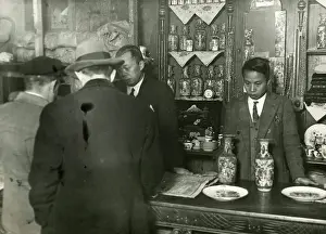 Vases: Chinese shop in Berlin, 1931