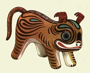 Stuffed: Chinese Stuffed Tiger