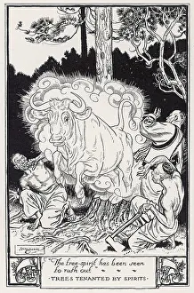 H M Brock (ghost Contributor): CHINESE TREE-SPIRIT