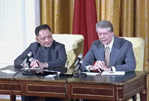 Deng: Chinese Vice Premier Deng Xiaoping and US ?