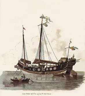 Anchored: Chinese War Ship