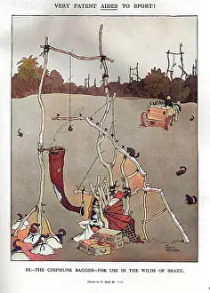 Convoluted: The Chipmunk Bagger by Heath Robinson