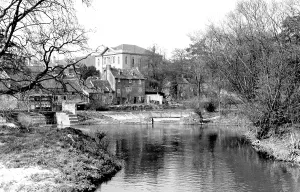 Chippenham: Chippenham, the River and the Bridge c1955