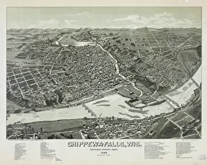 Chippewa: Chippewa-Falls, Wis. County-seat of Chippewa-County. 1886. P