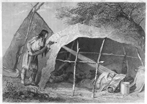 Chippewa: Chippewa magician, 1856