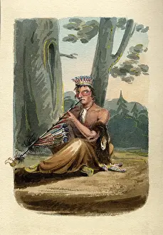 1826: Chippewa (Ojibwa) Chief, 1826