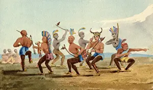 1826: Chippewa (Ojibwa) Discovery Dance, 1826