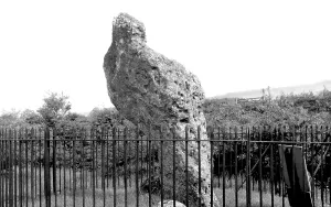 C1960: Chipping Norton, the Rollright Stones, the King Stone c1960