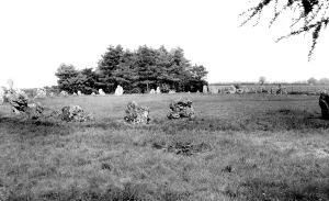 C1960: Chipping Norton, the Rollright Stones, the King's Men c1960
