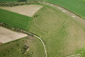Univallate: Chiselbury Camp Univallate Hillfort, Wiltshire, 2015