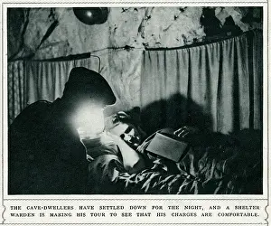 Chislehurst: Chislehurst caves during WWII