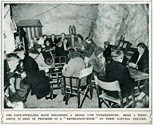 Chislehurst: Chislehurst caves during WWII