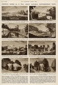 Rysbrack: Chiswick House as it was