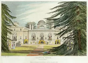 Mayson: Chiswick House engraving