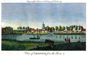 Antiquarian Images: Chiswick From The River