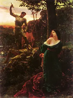 Thereby: Chivalry, by Frank Dicksee