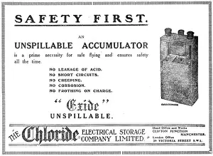 Accumulators: Chloride Batteries. Exide Accumulators