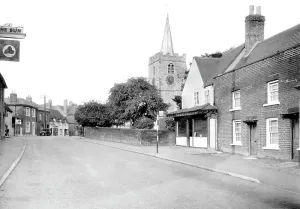 Chobham: Chobham, High Street c1955