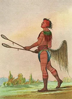 Lacrosse: Choctaw, Lacrosse Player