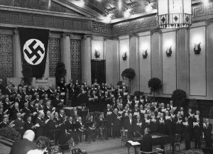 Koenigsberg: Choir appearance in Koenigsberg, 1935