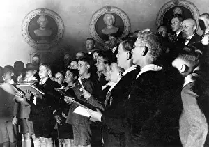 Regensburg: Choir concert at the Odeon in Munich, 1931