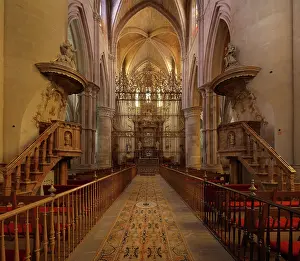 Gracia: Choir, Cuenca Cathedral, Cuenca, Spain