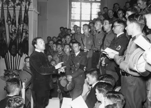 Reichssingwoche: Choir performance in the Garrison Church in Potsdam, 193