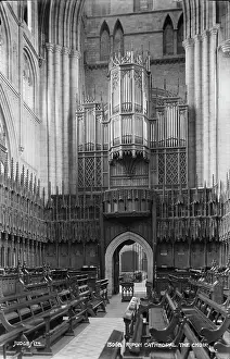 Stalls: The Choir of Ripon Cathedral
