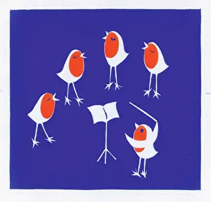 Conductors: Choir of Robins ? four singing and one conducting