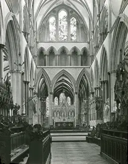 Salisbury: The Choir, Salisbury Cathedral, Wiltshire