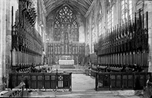 Stalls: The Choir of St. Botolph's Church