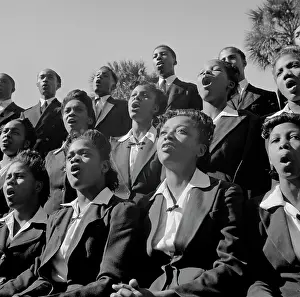 Daytona: Choir - students - Bethune-Cookman - Florida