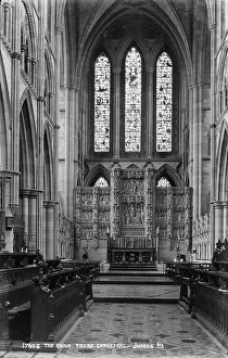 Stalls: The Choir of Truro Cathedral