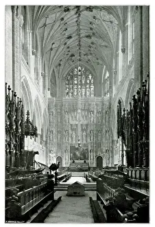 Cathedrals: The Choir, Winchester Cathedral, looking East