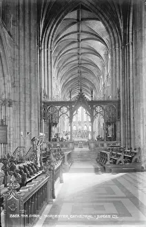 Stalls: The Choir of Worcester Cathedral