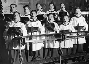 Carols: Choirboys in London, 1937