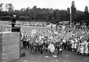 Choirs: Choirs from Spandau sing under the direction of Fritz
