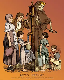 Personified: Cholera-infected Water Pump, 1854