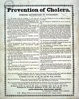 Recommended: Cholera Poster