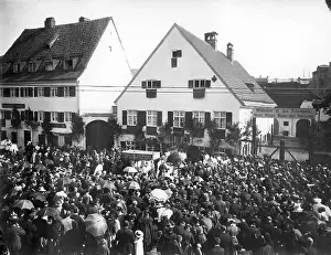 Cholera: Cholera procession in Haidhausen, 1898