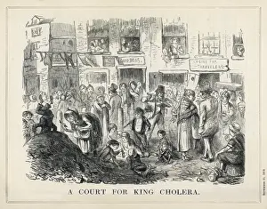 Slums: Cholera - Slums - 1852 - Punch
