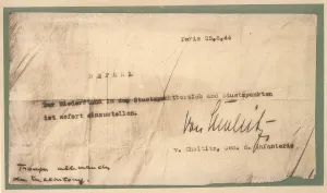 Cease: CHOLTITZ SAVES PARIS