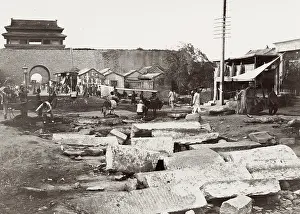 Hatamen: Chongwenmen, Hadamen, Hatamen Gate, Peking, Beijing, China