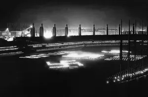 Choreography: Choreography of torchbearers in honour of Adolf Hitler
