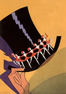 Leach: Chorines Dance on Hat