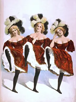 Artistry: Chorus girls emerged as an important element ?